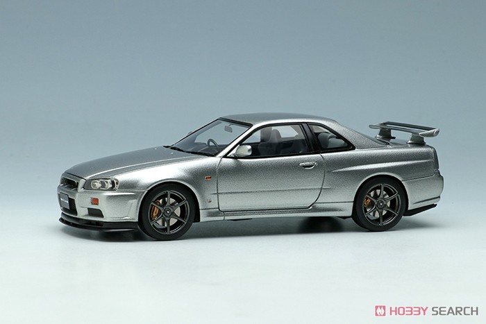 Nissan Skyline GT-R (BNR34) V-spec 1999 Sonic Silver (Diecast Car) Item picture1