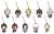 Nitotan Bungo Stray Dogs Cafe Rubber Mascot (Set of 10) (Anime Toy) Item picture1