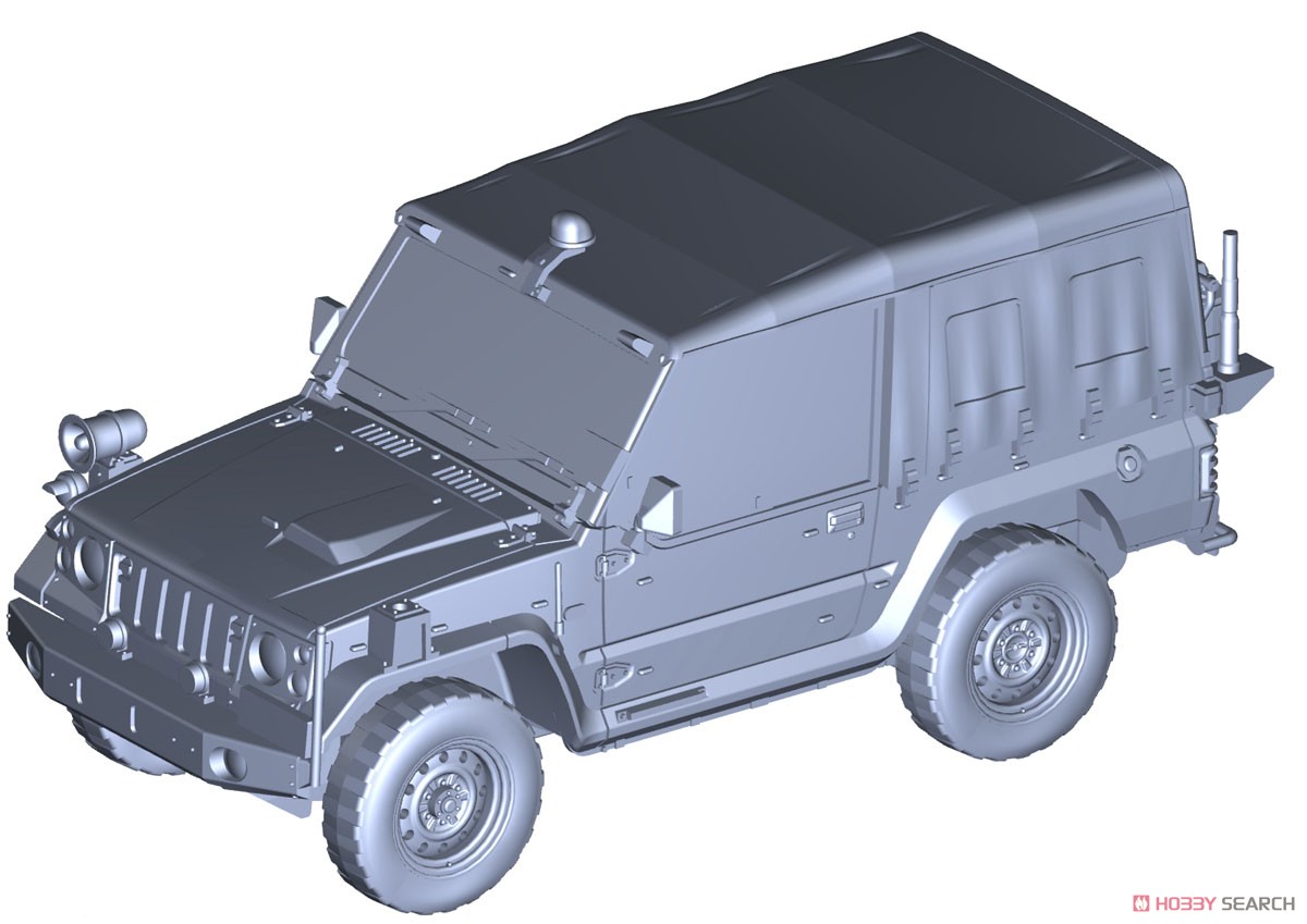 陸上自衛隊 1/2tトラック (警務隊) (プラモデル) その他の画像1