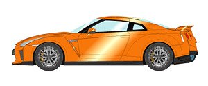 Nissan GT-R 2020 Ultimate Shiny Orange (Gray Interior) (Diecast Car)