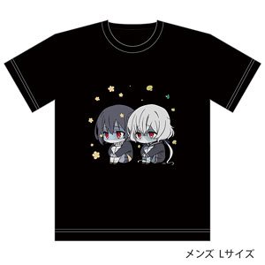 [ゾンビランドサガ] フルカラーTシャツ (水野愛＆紺野純子) Lサイズ (キャラクターグッズ)