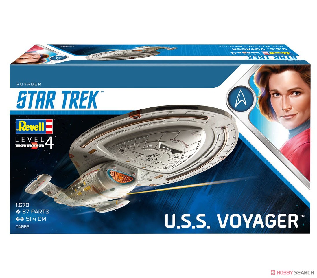 Star Trek: Voyager NCC-74656 U.S.S Voyager (Plastic model) Package1