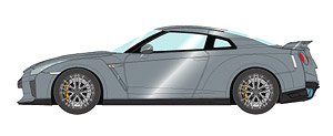 Nissan GT-R 2020 Dark Metal Gray (Tan Interior) (Diecast Car)