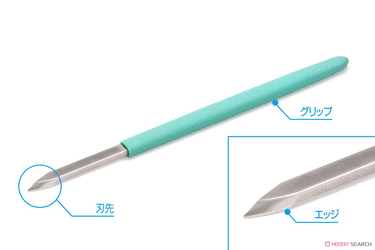 HGキサゲナイフ 【曲線・両刃】 (工具) 商品画像2