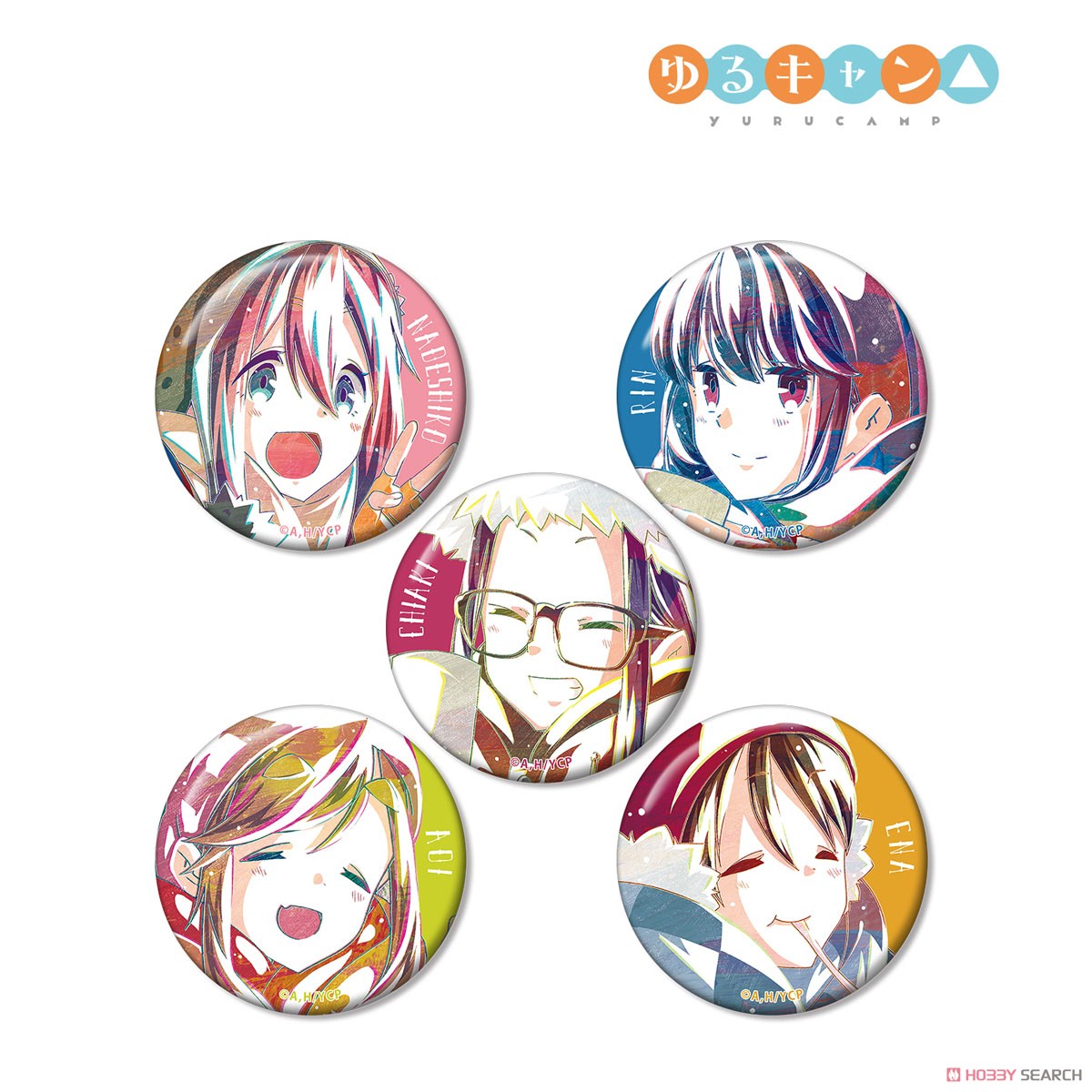 Yurucamp Trading Ani-Art Can Badge Vol.2 (Set of 5) (Anime Toy) Item picture6
