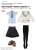 [Alice Gear Aegis] Seijo University Attached First High School Uniform Costume Set (Fashion Doll) Item picture1