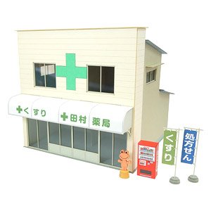 [Miniatuart] Visual Scene Series : Street Shop - 12 (Unassembled Kit) (Model Train)