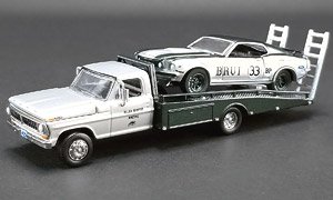 Allan Moffat - Brut - Ford F-350 Ramp Truck With #33 1969 Trans Am Mustang (Diecast Car)