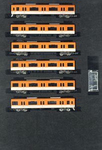 Hanshin Series 9300 (w/`Taisetsu` ga Gyutto. Mark) Six Car Formation Set (w/Motor) (6-Car Set) (Pre-colored Completed) (Model Train)