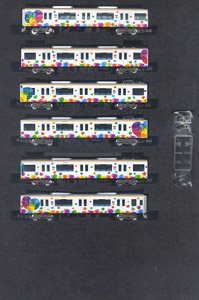 阪神 9000系 (`たいせつ`がギュッと。ラッピング) 6輛編成セット (動力付き) (6両セット) (塗装済み完成品) (鉄道模型)