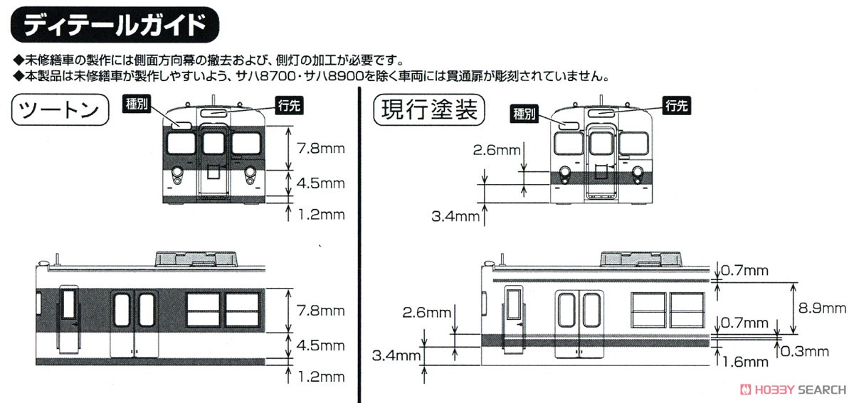 東武 8000系 増結用中間車4両セット (増結・4両・組み立てキット) (鉄道模型) 塗装2