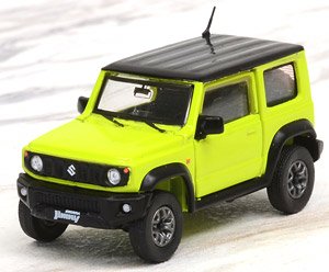 スズキ ジムニー (JB74) キネティックイエロー LHD (ミニカー)