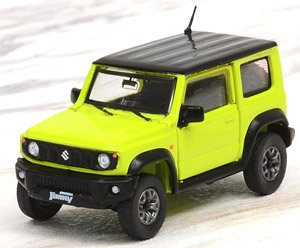 Suzuki Jimny (JB74) Kinetic Yellow LHD (Diecast Car)