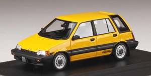 Honda CIVIC SHUTTLE 4WD J (AR) 1984 イエロー (ミニカー)