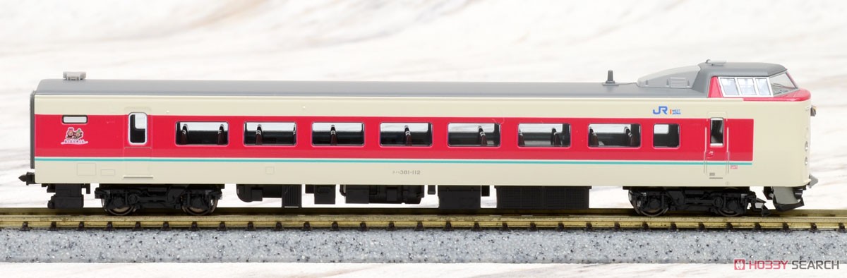 381系 「ゆったりやくも」 (ノーマル編成) (7両セット) (鉄道模型) 商品画像10