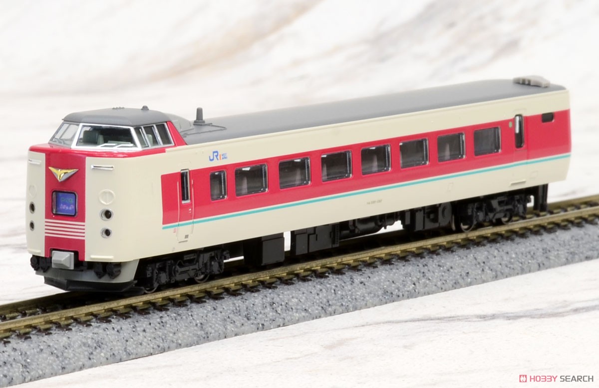 381系 「ゆったりやくも」 (ノーマル編成) (7両セット) (鉄道模型) 商品画像3