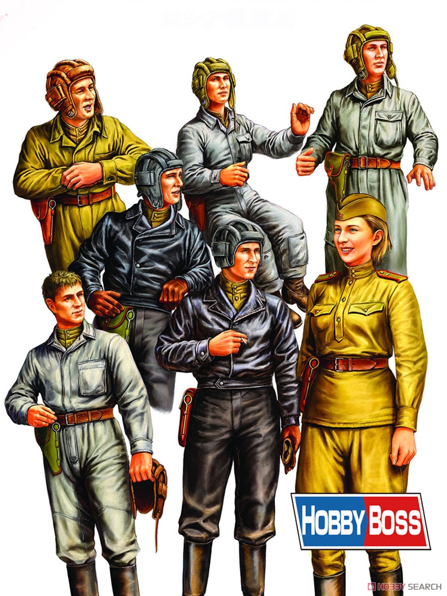 Russian Tank Crew (Plastic model) その他の画像1