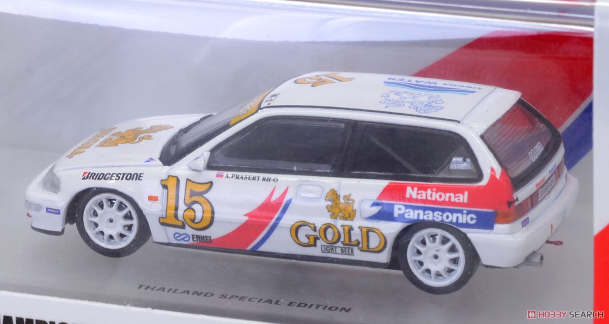 Honda Civic EF9 Singna Thailand Touring Car Championship 1992 #15 (Diecast Car) Item picture3