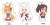TVアニメ「世話やきキツネの仙狐さん」 アクリルキーホルダー (3) 高円寺 (キャラクターグッズ) その他の画像1