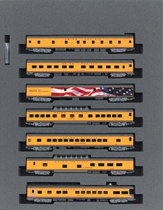 UP Excursion Train (UP エクスカージョントレイン) 7 Car Set ★外国形モデル (7両セット) (鉄道模型)
