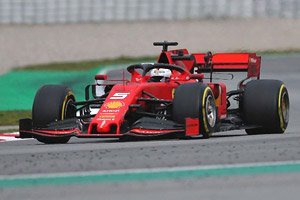 Ferrari SF90 No.5 3rd China GP 2019 1000th F1 Grand Prix Sebastian Vettel (ミニカー)