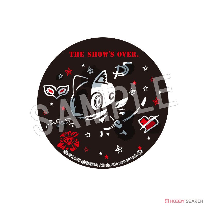 PERSONA5 Design Produced by Sanrio ふぉーちゅん☆缶バッジ Cool Ver. (8個セット) (キャラクターグッズ) 商品画像9
