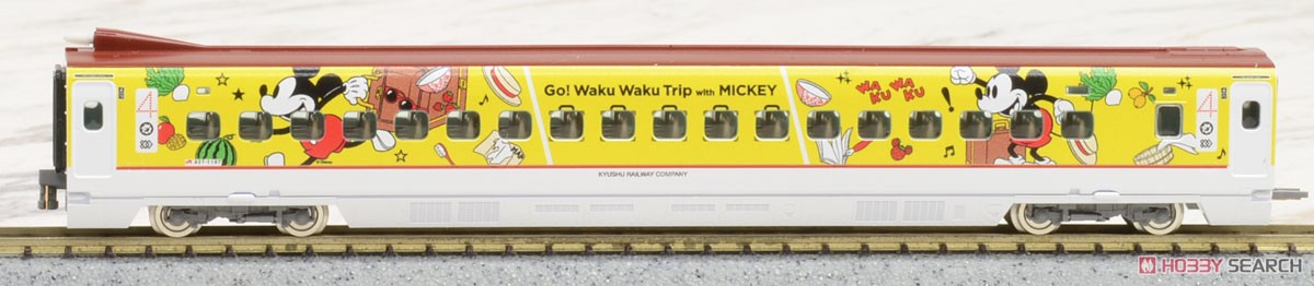 【限定品】 九州新幹線 800-1000系 (JR九州 Waku Waku Trip 新幹線)セット (6両セット) (鉄道模型) 商品画像11