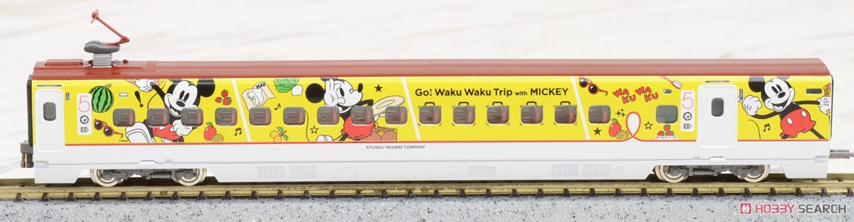 【限定品】 九州新幹線 800-1000系 (JR九州 Waku Waku Trip 新幹線)セット (6両セット) (鉄道模型) 商品画像12
