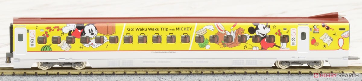 【限定品】 九州新幹線 800-1000系 (JR九州 Waku Waku Trip 新幹線)セット (6両セット) (鉄道模型) 商品画像10