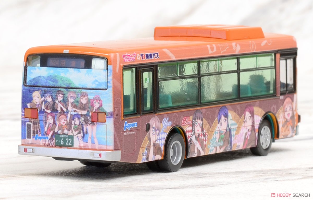 全国バスコレクション80 [JH035] 東海バスオレンジシャトル ラブライブ！サンシャイン!!ラッピングバス3号車 (鉄道模型) 商品画像9