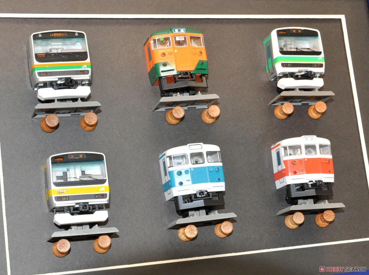 Rolling Stock Specimen Series Tetsu-Gan Collection Vol.1 (6 Types + Secret/Set of 6) (Pre-colored Completed) (Model Train) Other picture3
