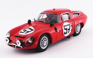 アルファロメオ TZ1 ル・マン 1964 #57 Bussinello/Deserti 13位/GT1.6クラス優勝車 (ミニカー)