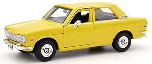 1971 Datsun 510 (Yellow) (Diecast Car)