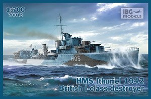 HMS Ithuriel 1942 I-Class Destroyer (Plastic model)