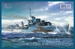英・イントレピット級駆逐艦・イシュリエルH-05・英海軍1942年 (プラモデル)