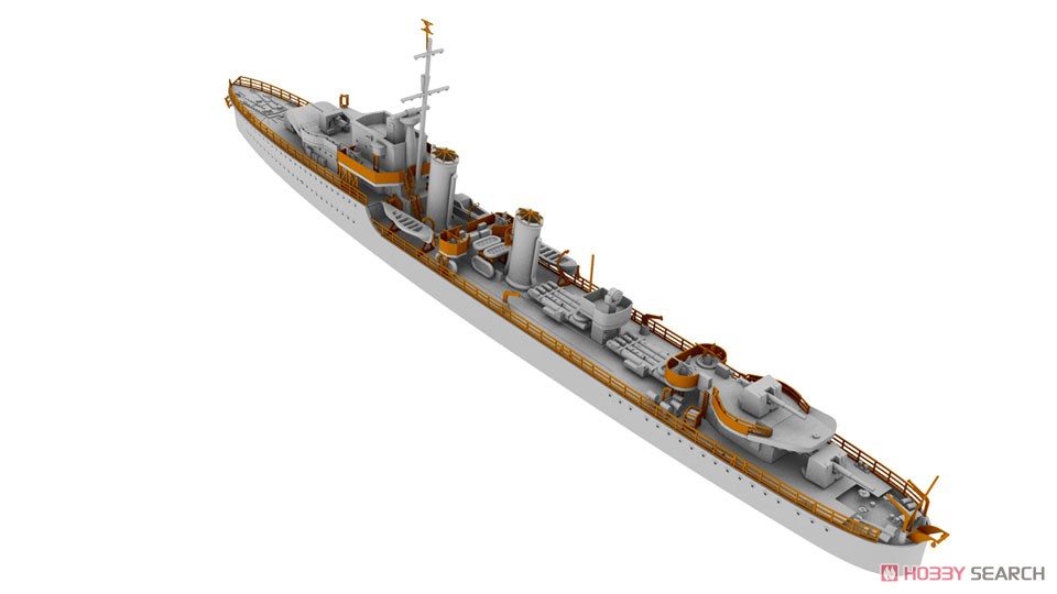 英・イントレピット級駆逐艦・イシュリエルH-05・英海軍1942年 (プラモデル) その他の画像4