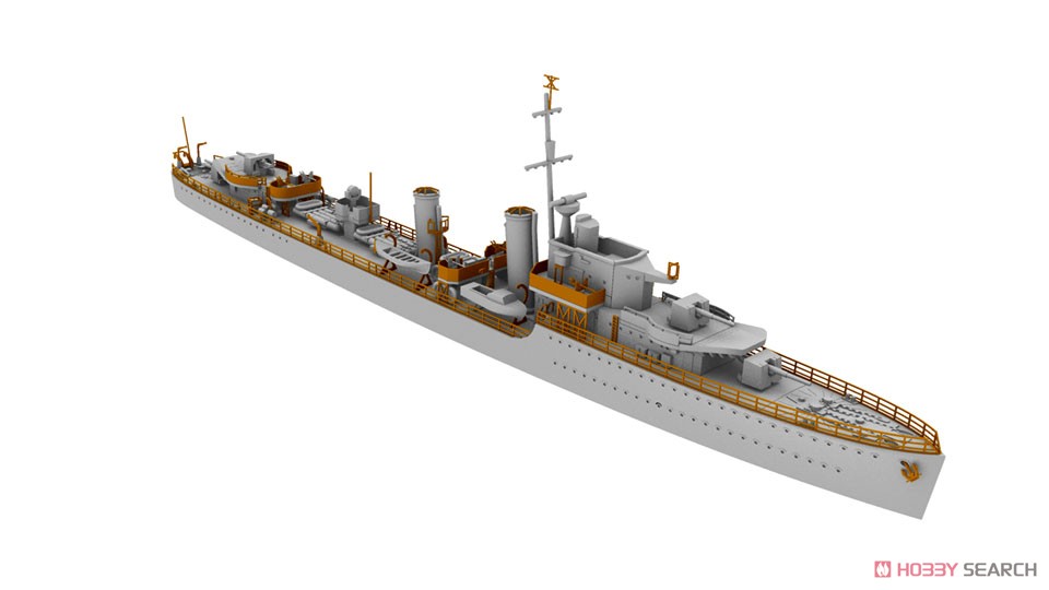 英・イントレピット級駆逐艦・イシュリエルH-05・英海軍1942年 (プラモデル) その他の画像8