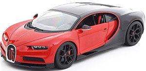 Bugatti Chiron Sport (Black / Red) (Diecast Car)