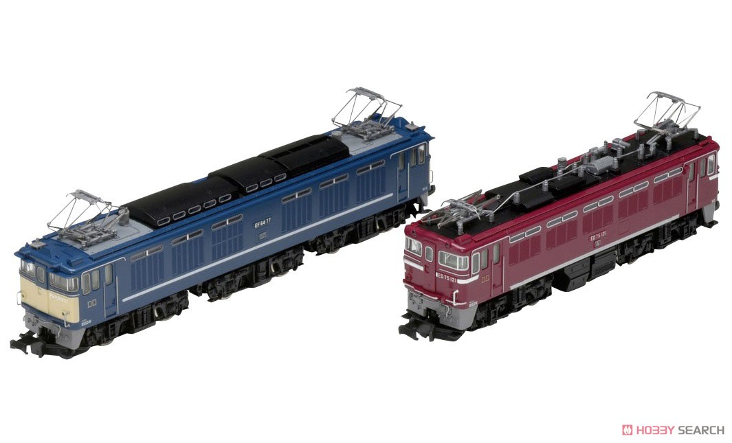 【限定品】 国鉄 EF64形 電気機関車 (77号機・お召塗装)・ED75形電気機関車 (121号機・お召塗装) セット (2両セット) (鉄道模型) 商品画像7