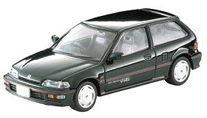 TLV-N182a Honda Civic SiR-II (Green) (Diecast Car)