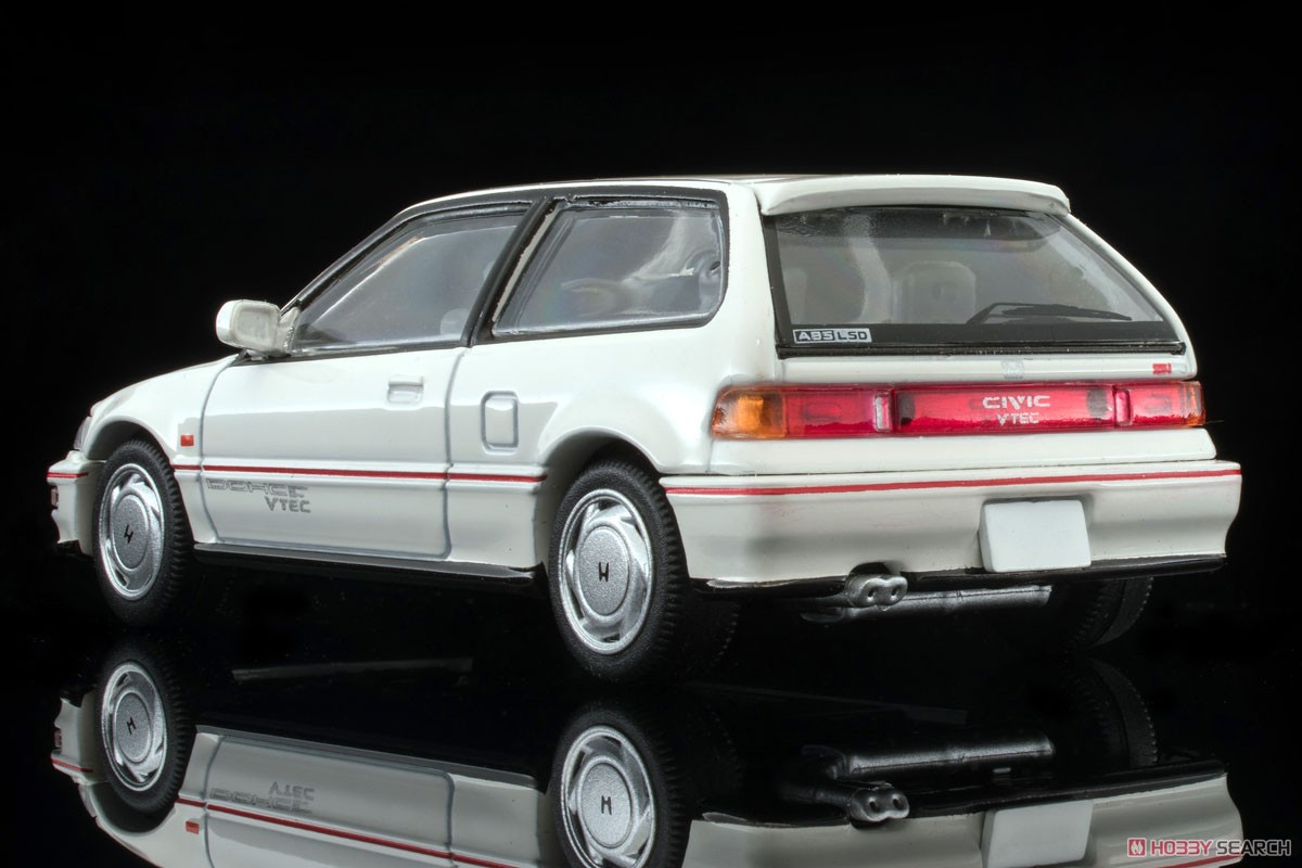 TLV-N182b Honda Civic SiR-II (White) (Diecast Car) Item picture6