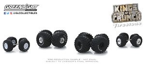 Auto Body Shop - Wheel & Tire Packs Series 1 - Kings of Crunch Firestone (ミニカー)