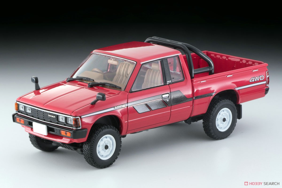 TLV-N43-26a Datsun King Cab 4WD (Red) (Diecast Car) Item picture1