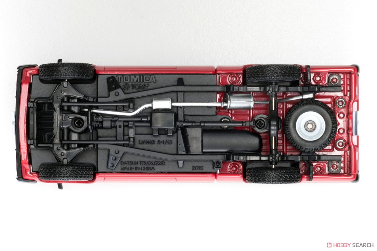 TLV-N43-26a ダットサン キングキャブ4WD (赤) (ミニカー) 商品画像10