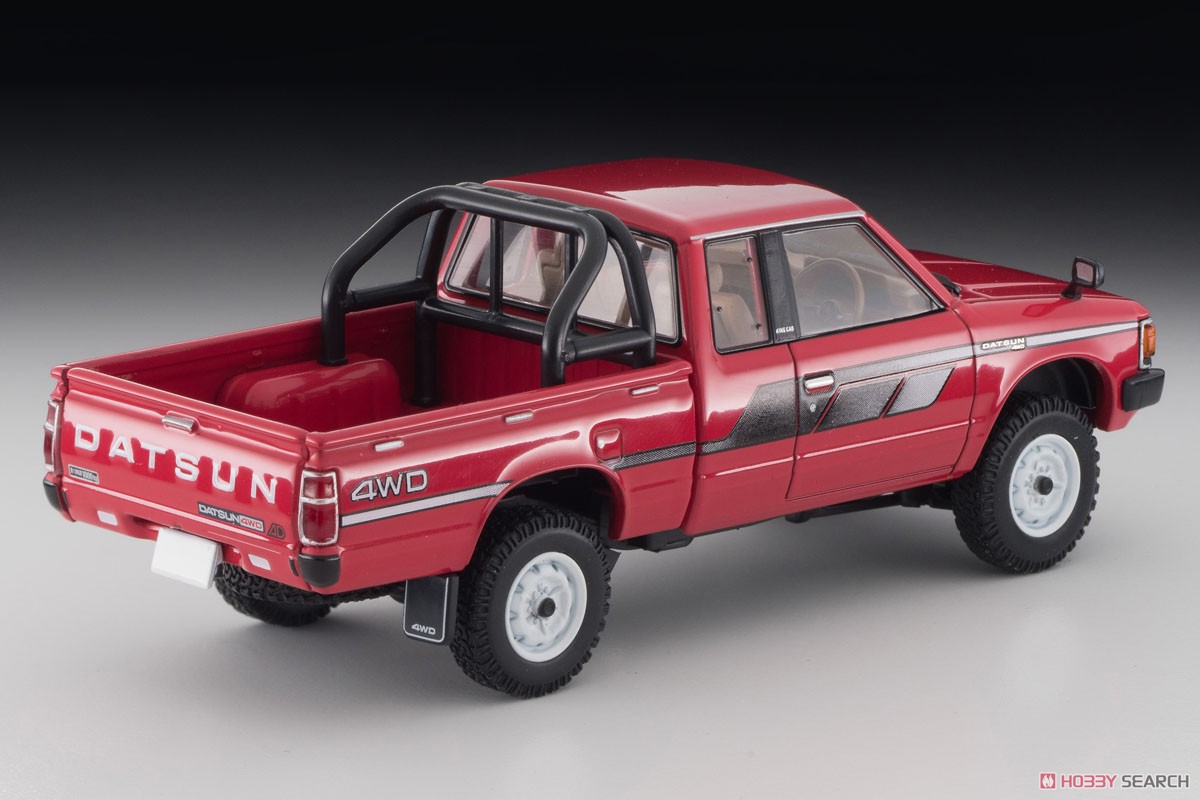 TLV-N43-26a Datsun King Cab 4WD (Red) (Diecast Car) Item picture2
