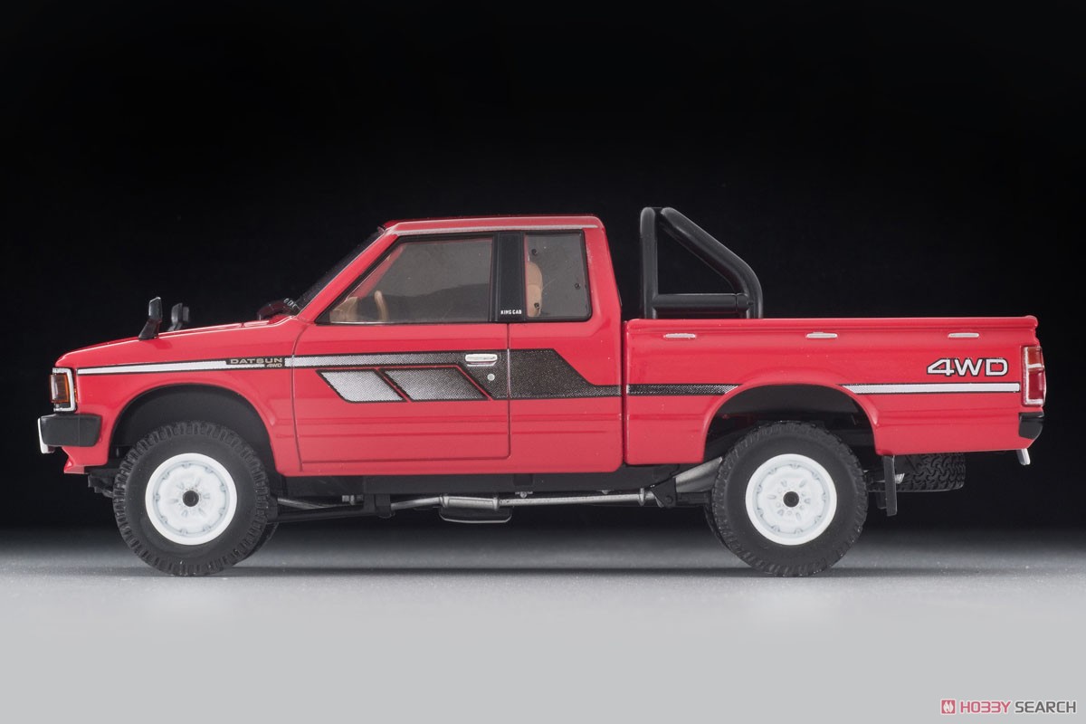 TLV-N43-26a Datsun King Cab 4WD (Red) (Diecast Car) Item picture5