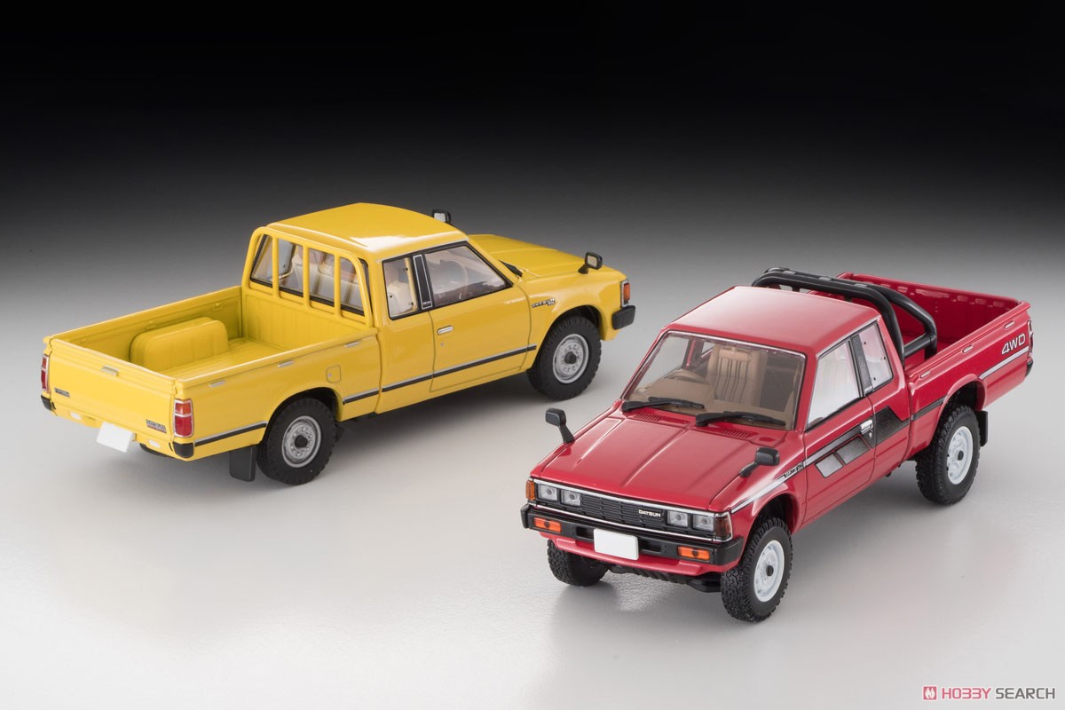 TLV-N43-26a Datsun King Cab 4WD (Red) (Diecast Car) Other picture2