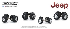 Auto Body Shop - Wheel & Tire Packs Series 1 - Jeep (Diecast Car)