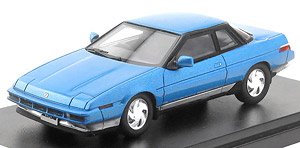 SUBARU ALCYONE 2.7VX (1987) ブルー・メタリック / シルバー・メタリック (ミニカー)