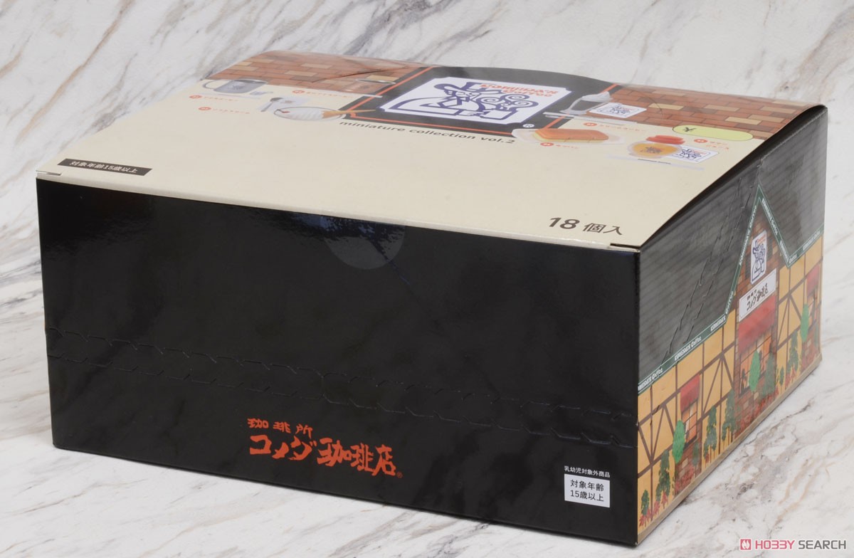 Komeda Coffee Miniature Collection Vol.2 Box (Set of 18) (Completed) Package1